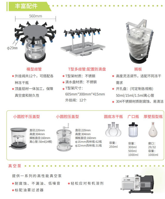 有机溶剂超低温实验室冻干机