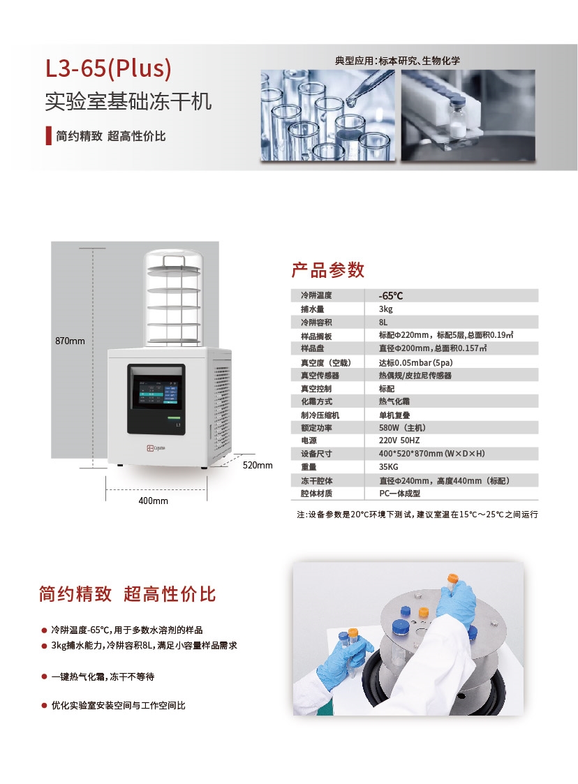 原位真空冷冻干燥机厂家